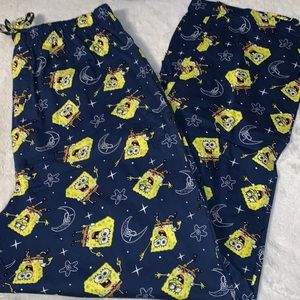 Medium Nickelodeon SpongeBob 100% cotton pajama pants